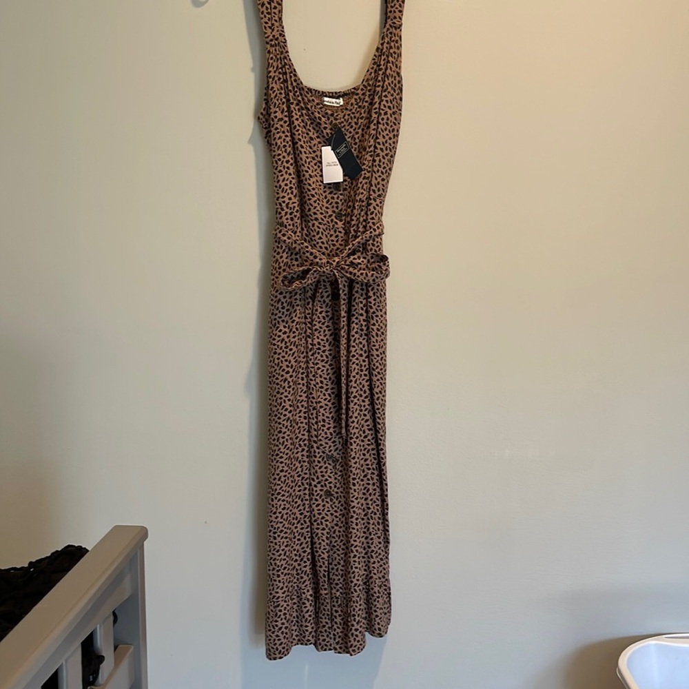 Abercrombie print dress NWT